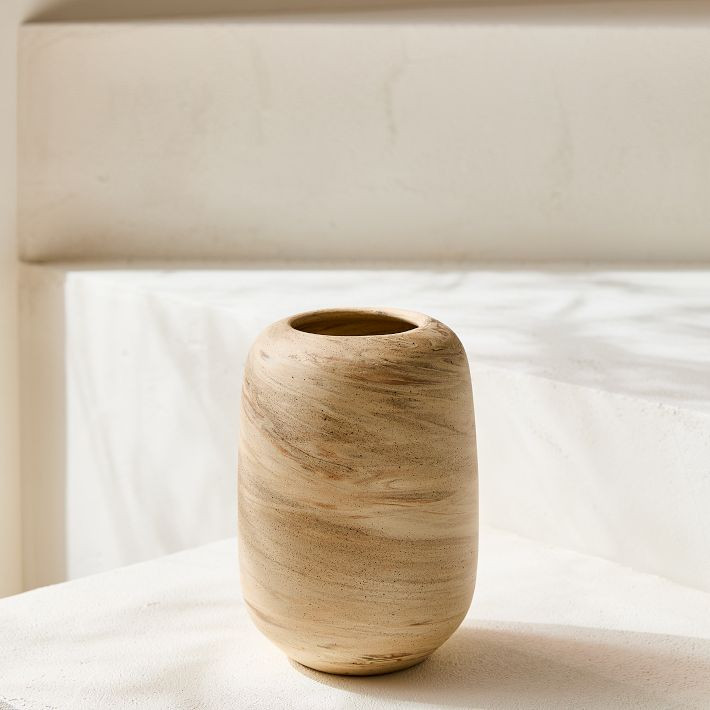 Ceramic Marbled Vases | West Elm (US)