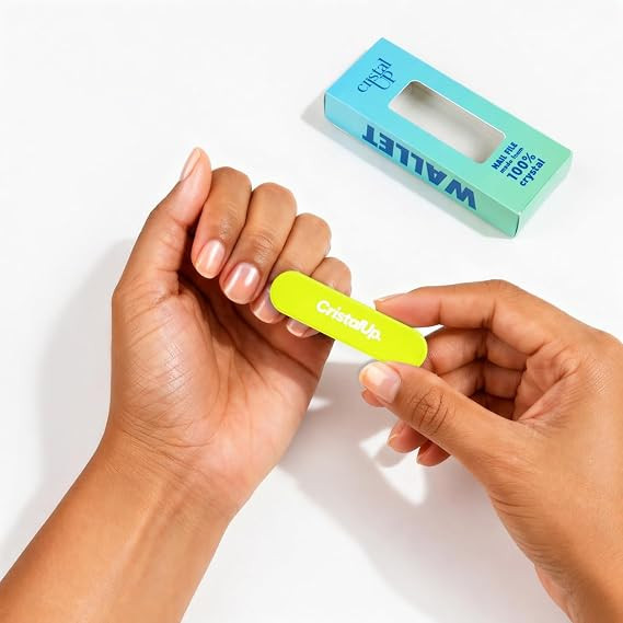 Crystal Nail File 2 in, Mini Glass File Ideal for Wallet, Durable, Gentle on Nails, Perfect for T... | Amazon (US)