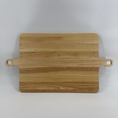Hearth & Hand Farmhouse Style-Large Double Handle Wood Serve Board Natural NEW | eBay US