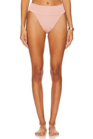 Montce Swim Tamarindo Bikini Bottom in Prima Pink Sparkle from Revolve.com | Revolve Clothing (Global)