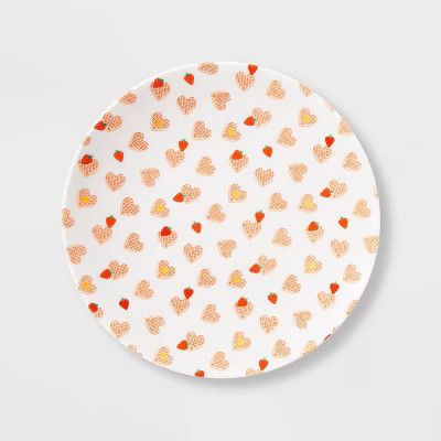 11" Melamine Waffle Decal Dinner Plate - Opalhouse™ | Target