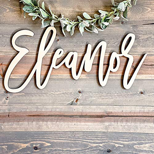 Mailbox Happiness Baby Name Signs for Nursery – Customized Wooden Name Sign – Name Wall Déco... | Amazon (US)