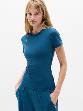 Sheer Mesh Tee | Athleta