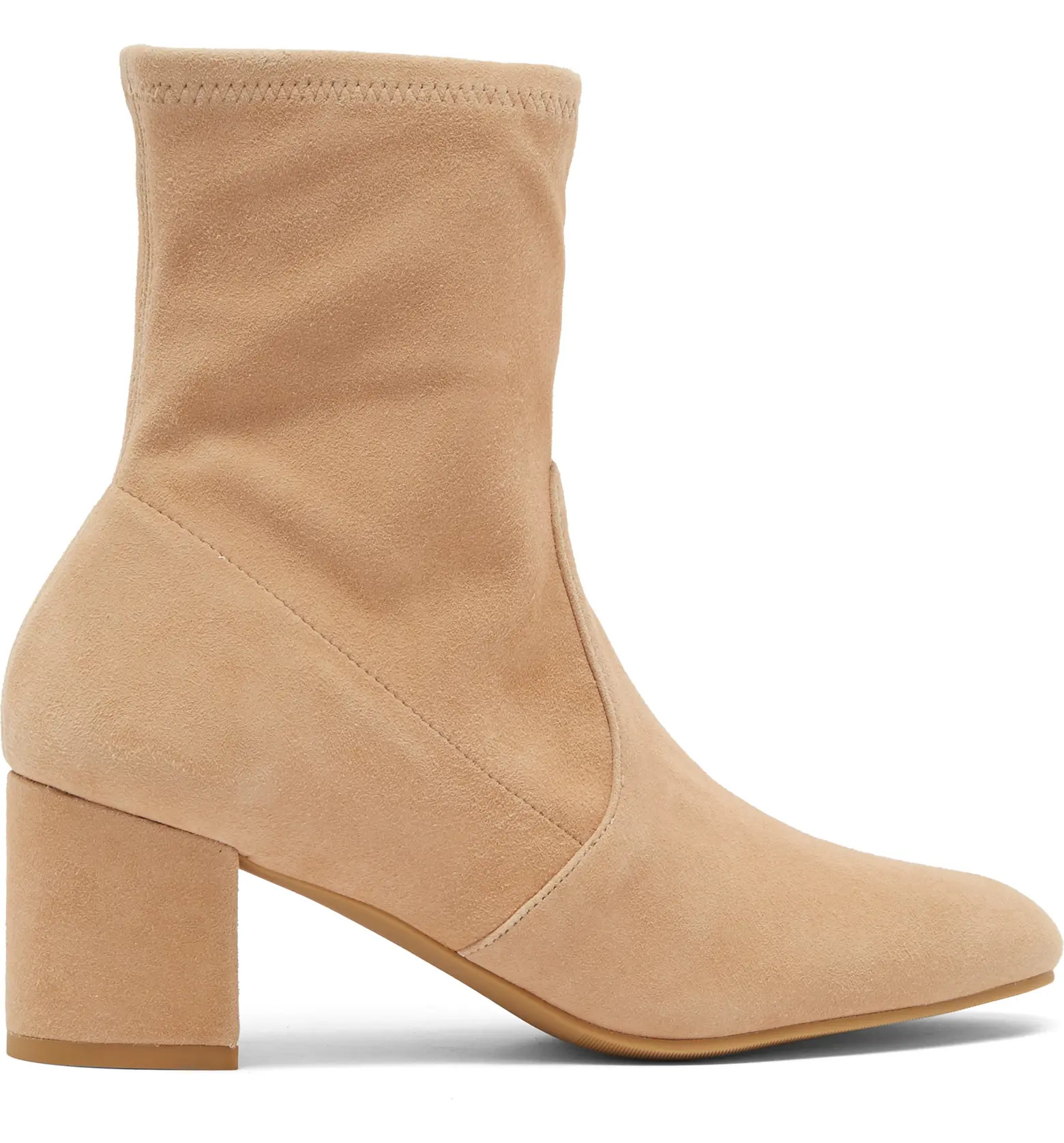 Stuart Weitzman Siggy Suede Sock Bootie (Women) | Nordstromrack | Nordstrom Rack
