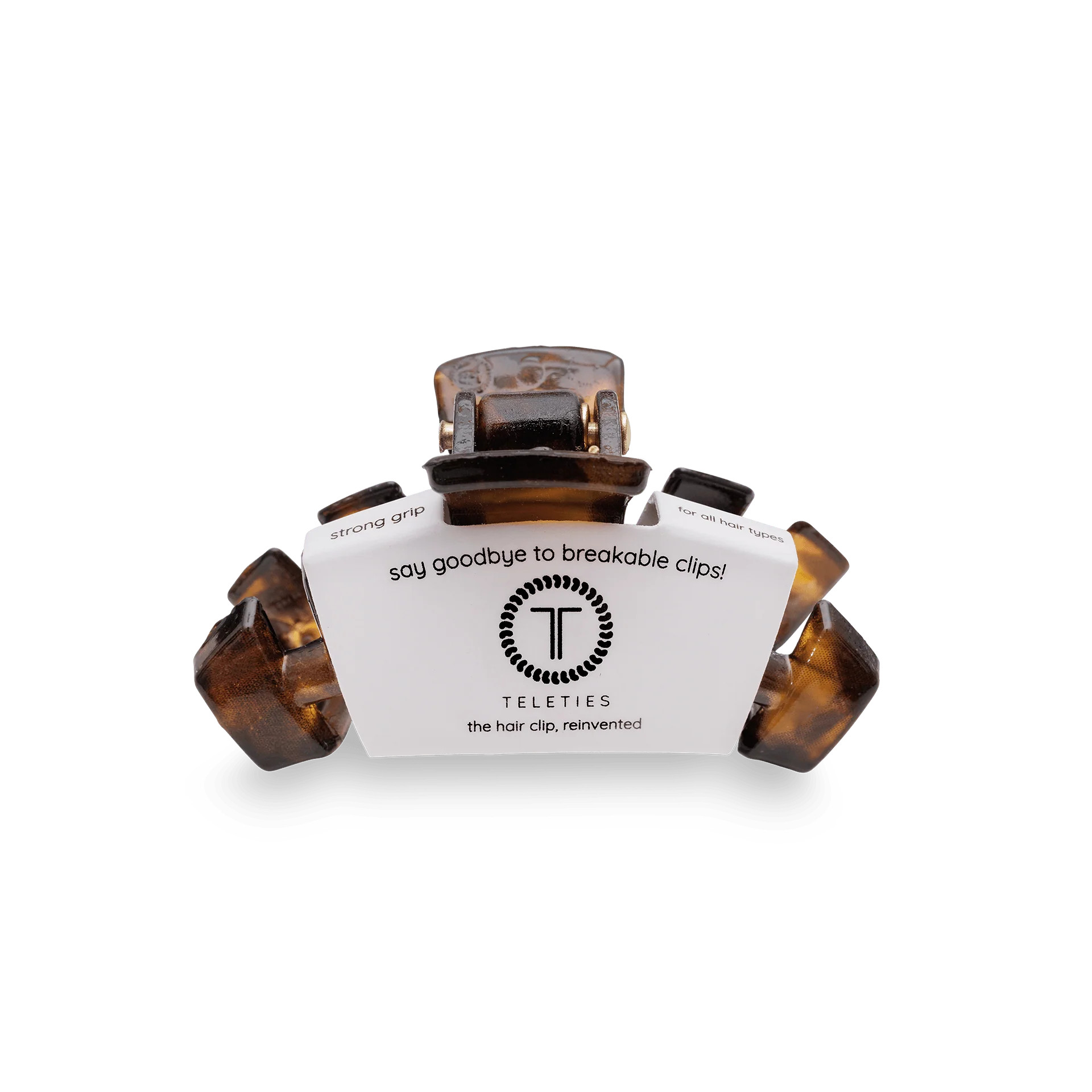 Tortoise Tiny Hair Clip | TELETIES