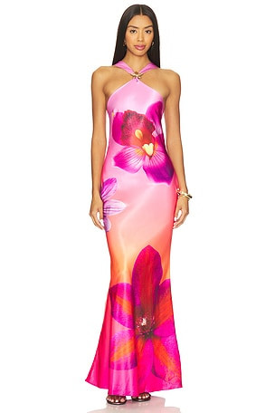 Chara Maxi Dress in Cosmo Ombre | Revolve Clothing (Global)