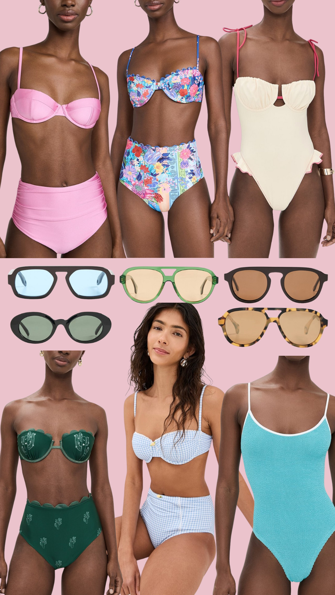 Shopbop Spring Swim and Sunglass favs! 

 #LTKSeasonal #LTKSwim #LTKTravel
