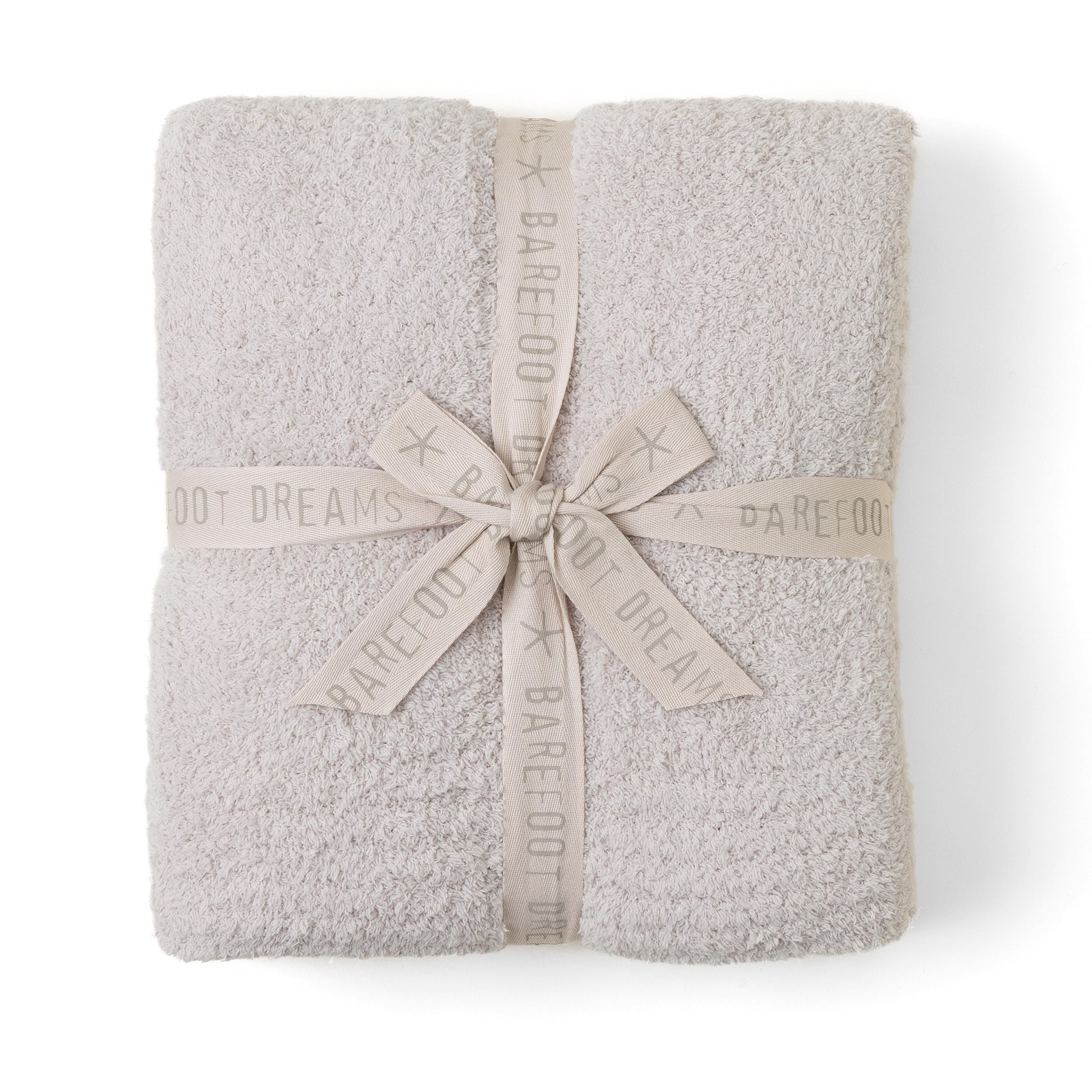 Barefoot Dreams CozyChic Throw, Stone 54" x 72" | Amazon (US)