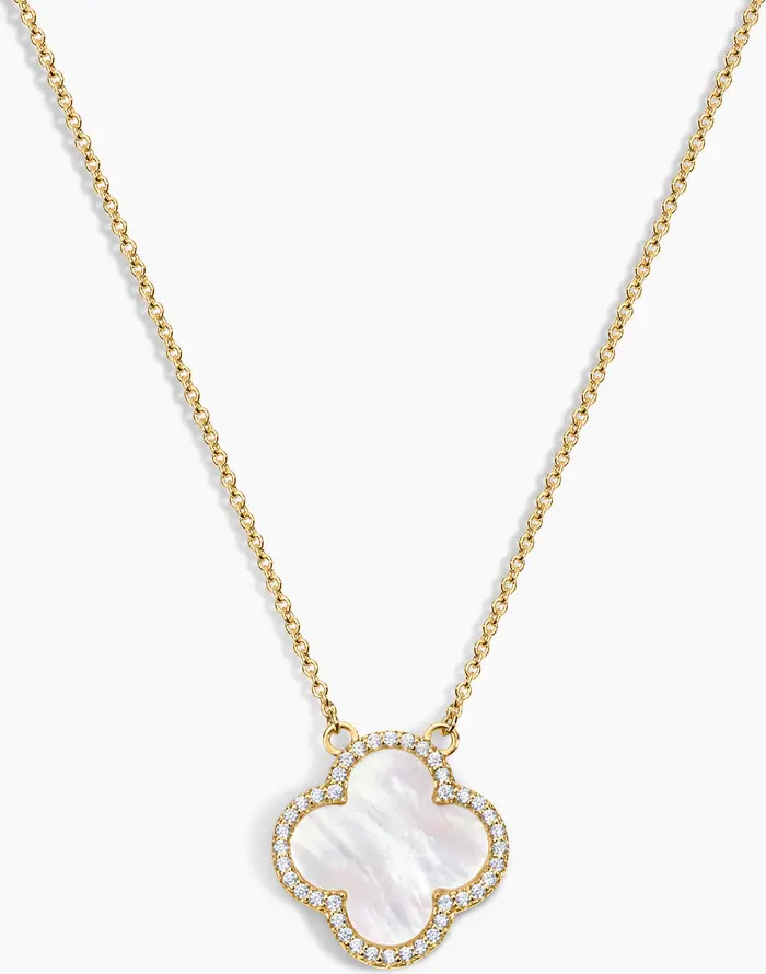 Icon White Clover Necklace | Nordstrom
