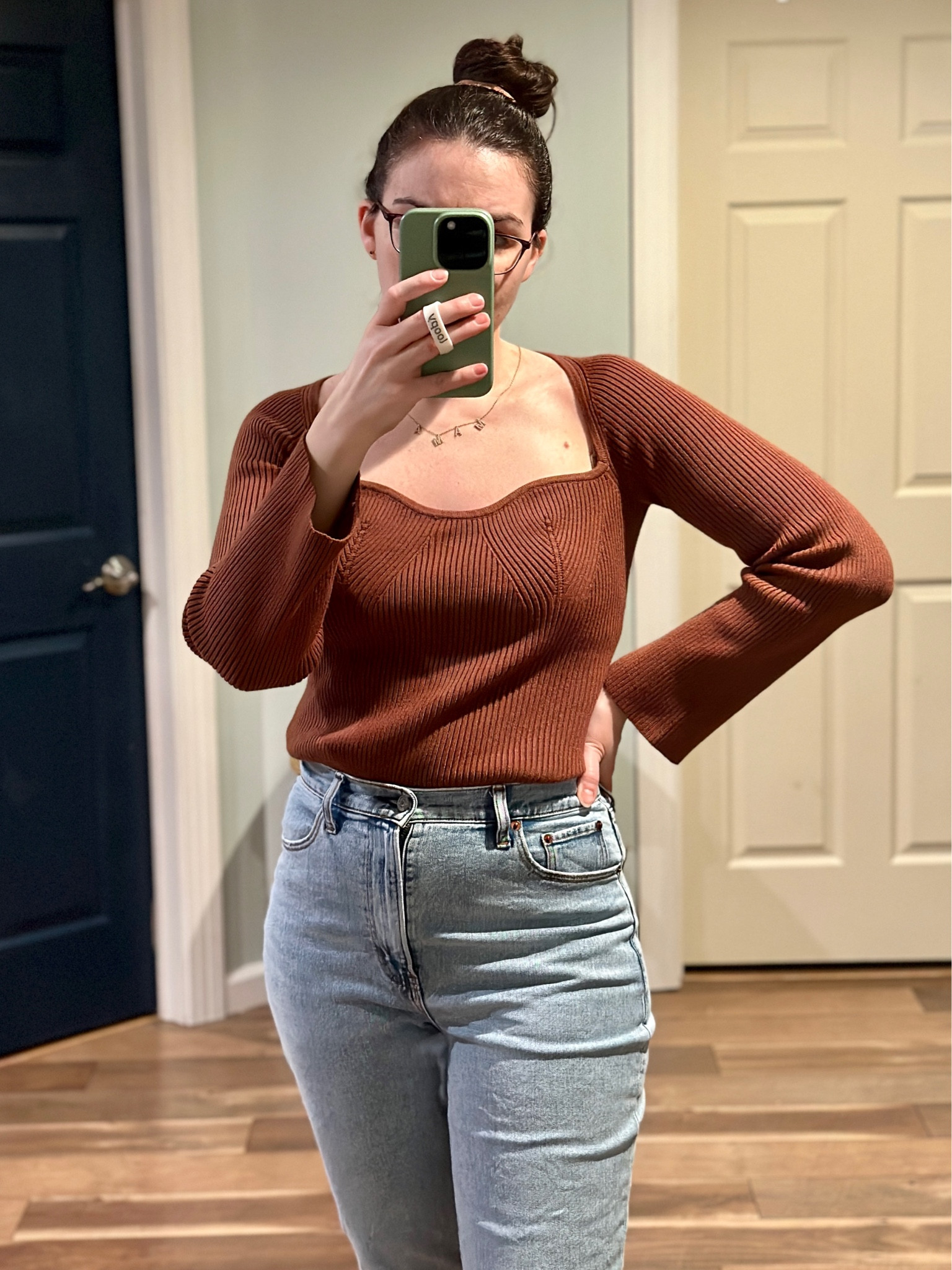 Amazon sweater top. Cozy and chic, great paired with jeans or dressed up with a skirt. This is a great winter to spring transition piece.

#LTKSale #LTKFind #LTKstyletip