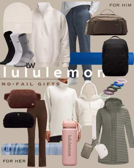 More gifting ideas from @lululemon …. Perfect for him or her 🫶🏻 #lululemoncreator #ad 

#LTKmens #LTKGiftGuide