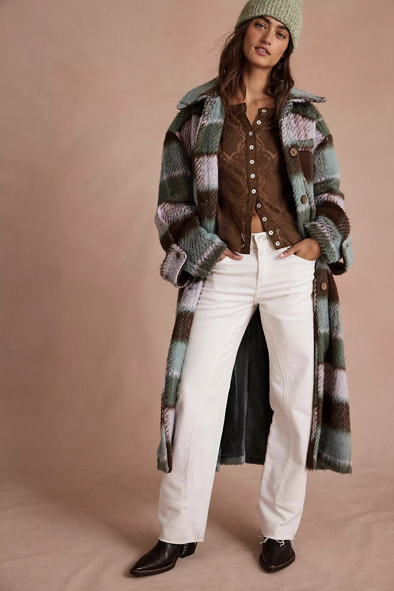 Jae Sheer Lace Knit Long Sleeve Top | Free People (Global - UK&FR Excluded)