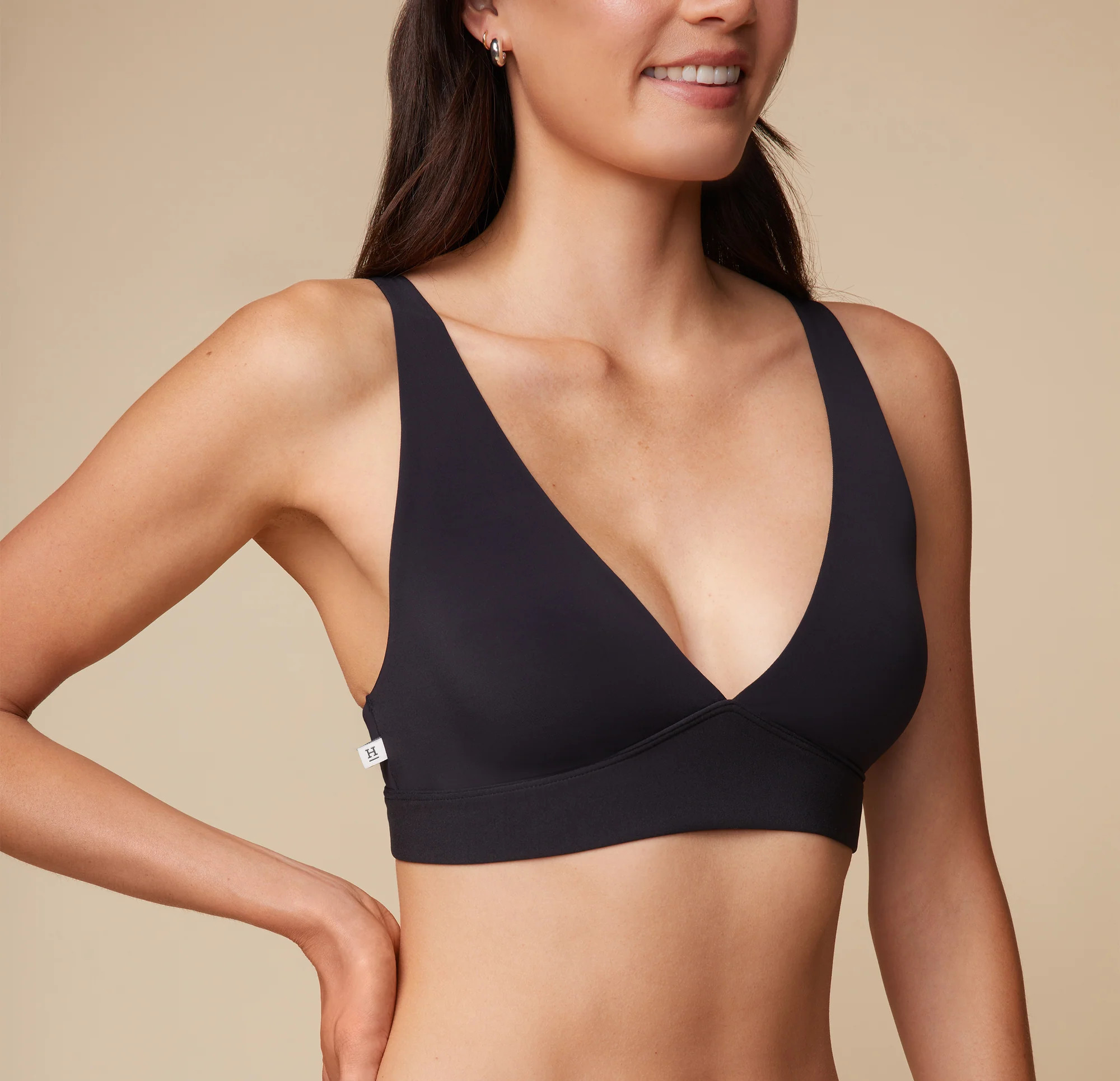 Bliss Plunge Adjustable Bralette | Harper Wilde