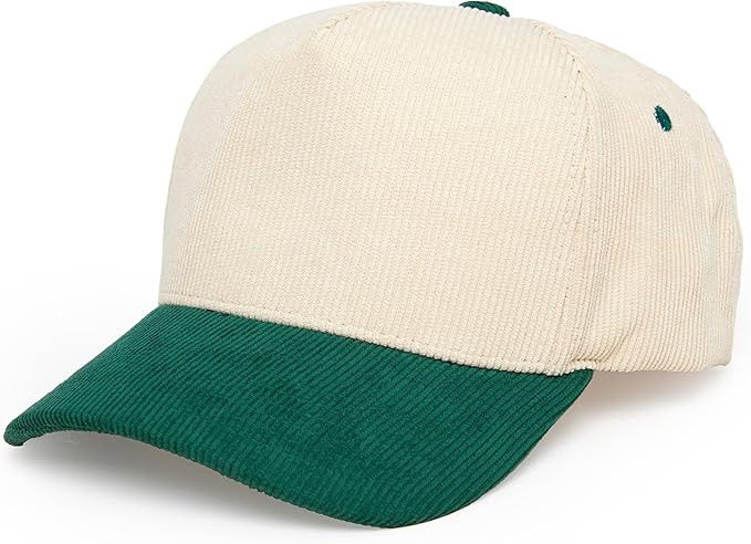 Funky Junque Two Tone Vintage Trucker Hats Men Women Corduroy Trendy Embroidered Baseball Cap Sna... | Amazon (US)