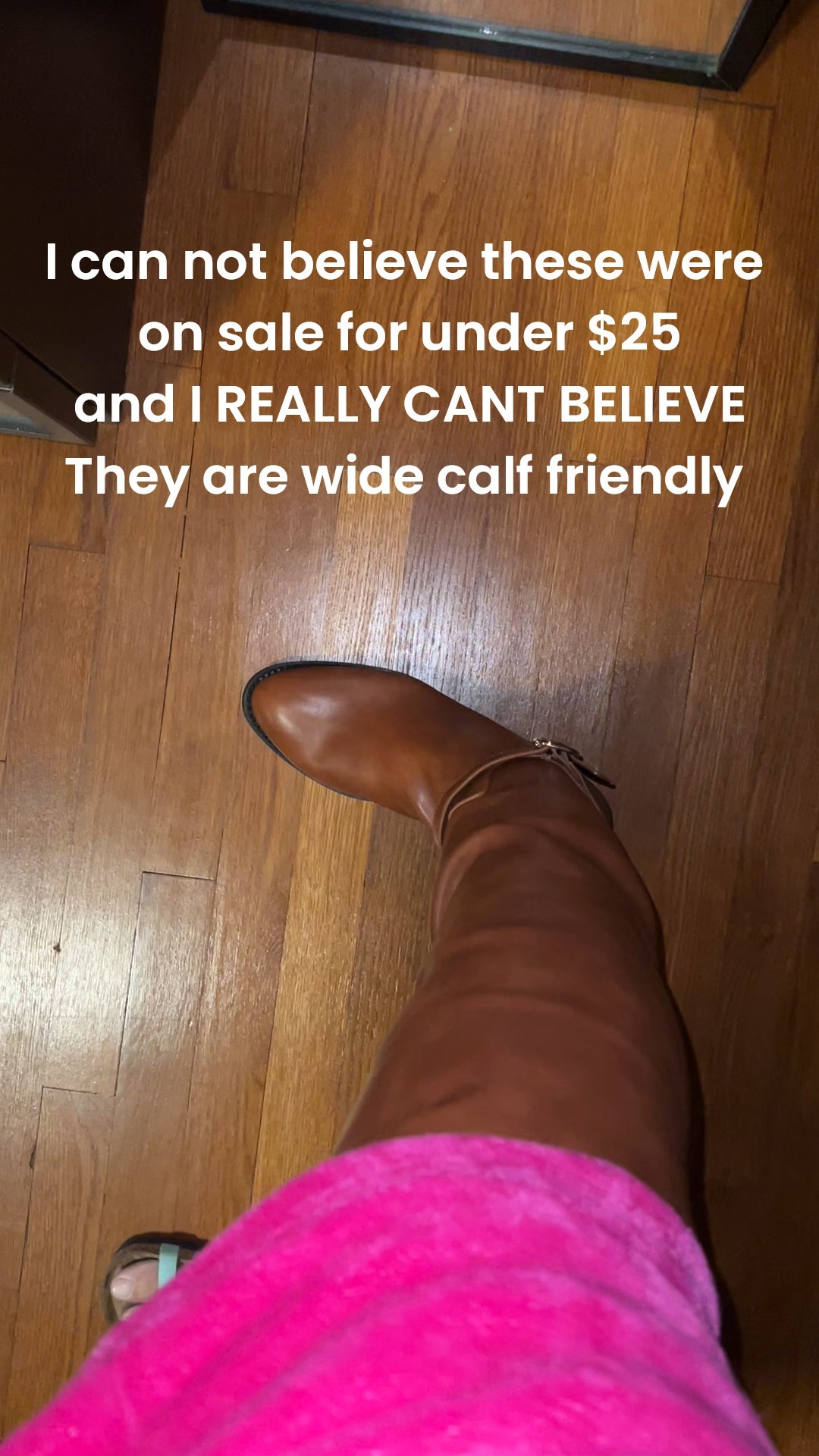 Under $25 and Wide calf friendly these knee boots and the color is a beautiful cognac with the gold buckle accents 

I’m excited to wear them with my new cognac purse it’s going to be a great addition to my fall outfits



#LTKFindsUnder50 #LTKPlusSize #LTKShoeCrush