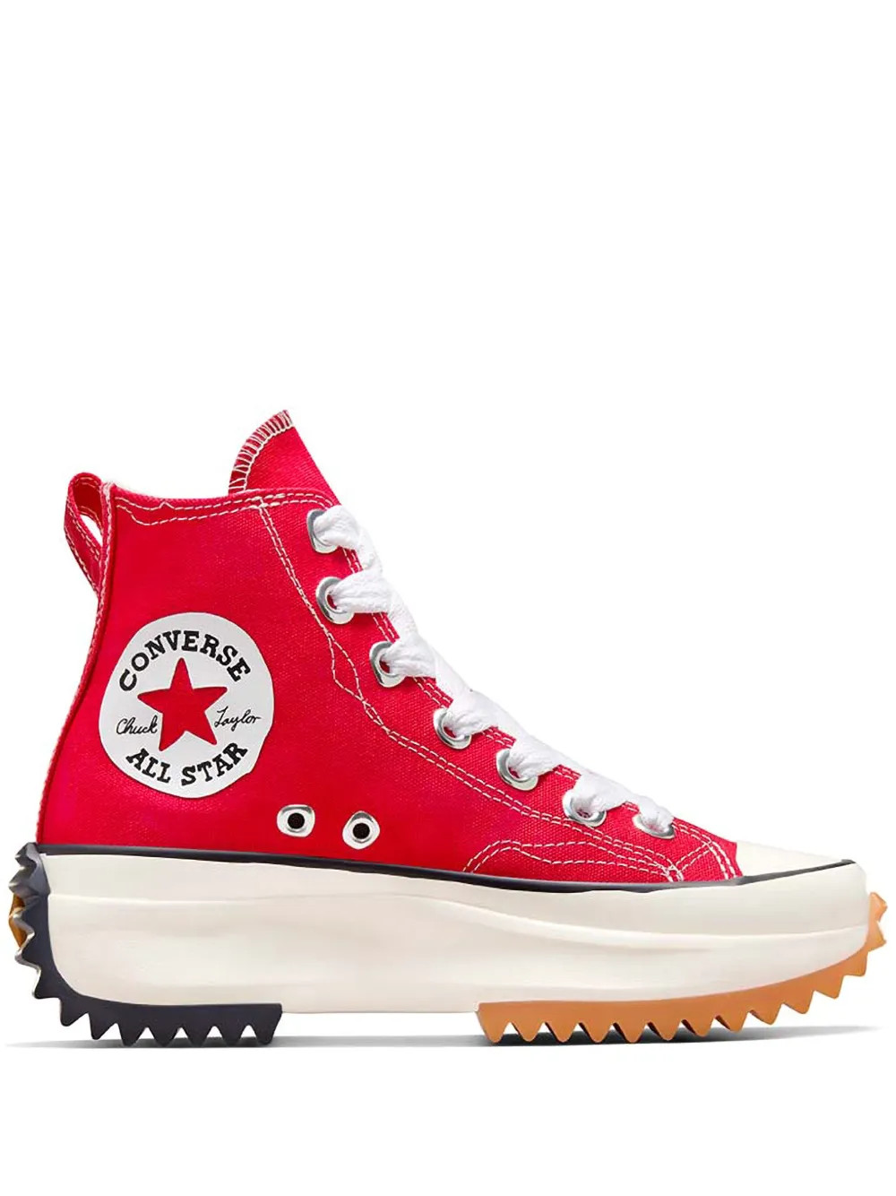 Converse Run Star Hike Hi Sneakers | Red | FARFETCH | Farfetch Global