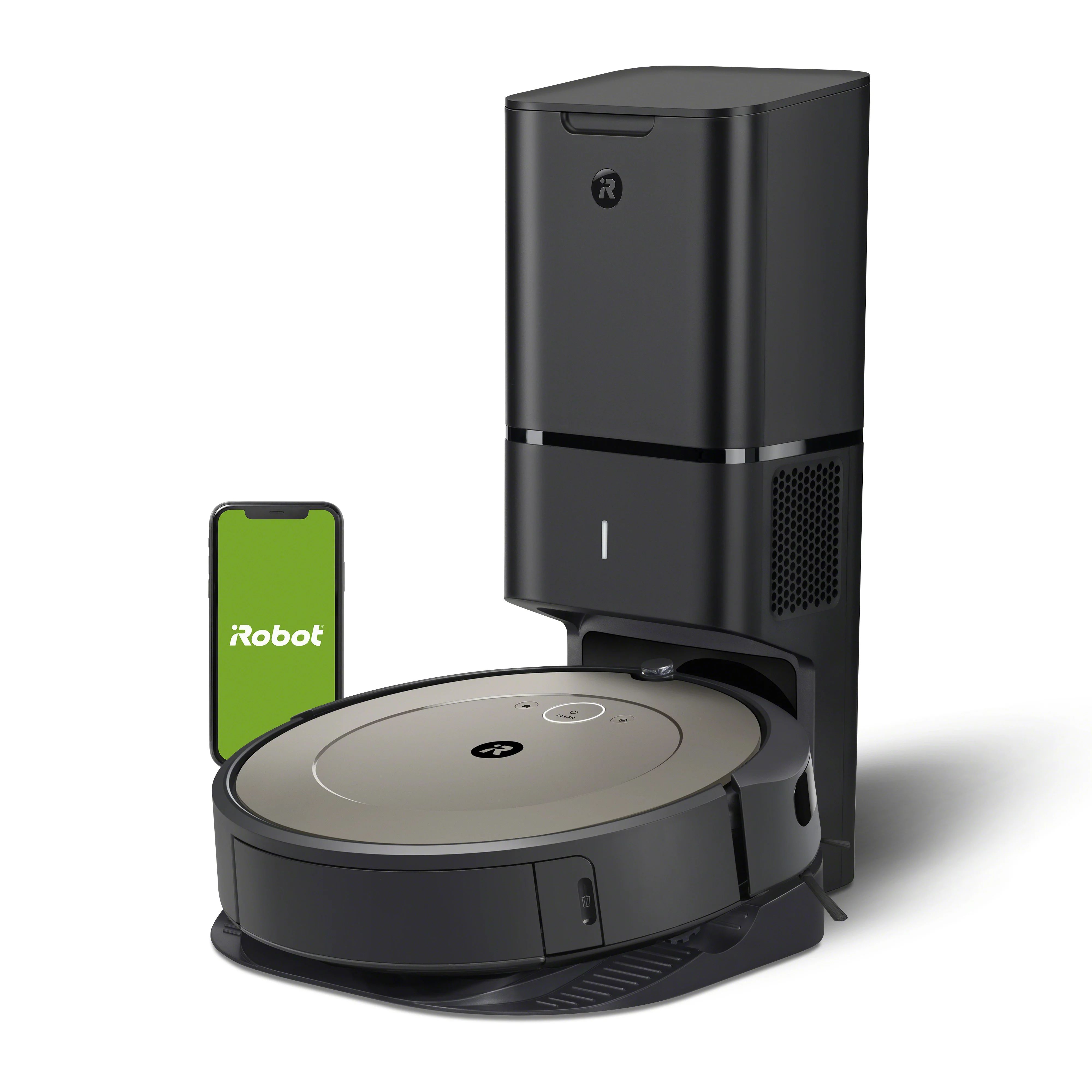 iRobot® Roomba® i1+ (1552) Wi-Fi Connected Self-Emptying Robot Vacuum, Ideal for Pet Hair, Carp... | Walmart (US)