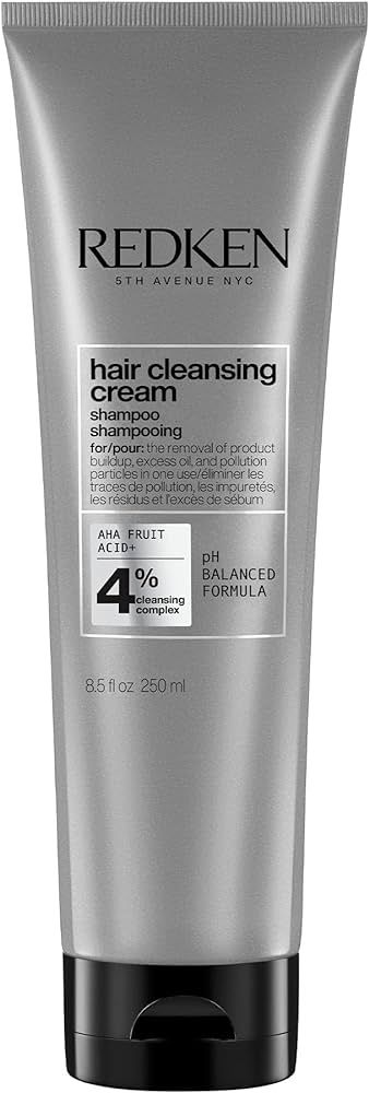 Redken Detox Hair Cleansing Cream Clarifying Shampoo | For All Hair Types | Removes Buildup & Str... | Amazon (US)