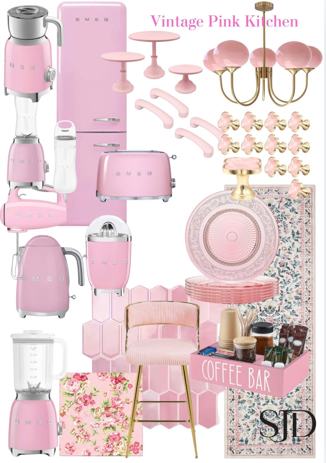 Vintage Pink Kitchen 🌸
Pinks, floral details, vintage appliances, and the prettiest little kitchen moments. This is for anyone who loves pink, love vintage, & loves a little feminity in their kitchen. #vintagepinkkitchen #pinkkitchen #retrokitchen 

#LTKHome