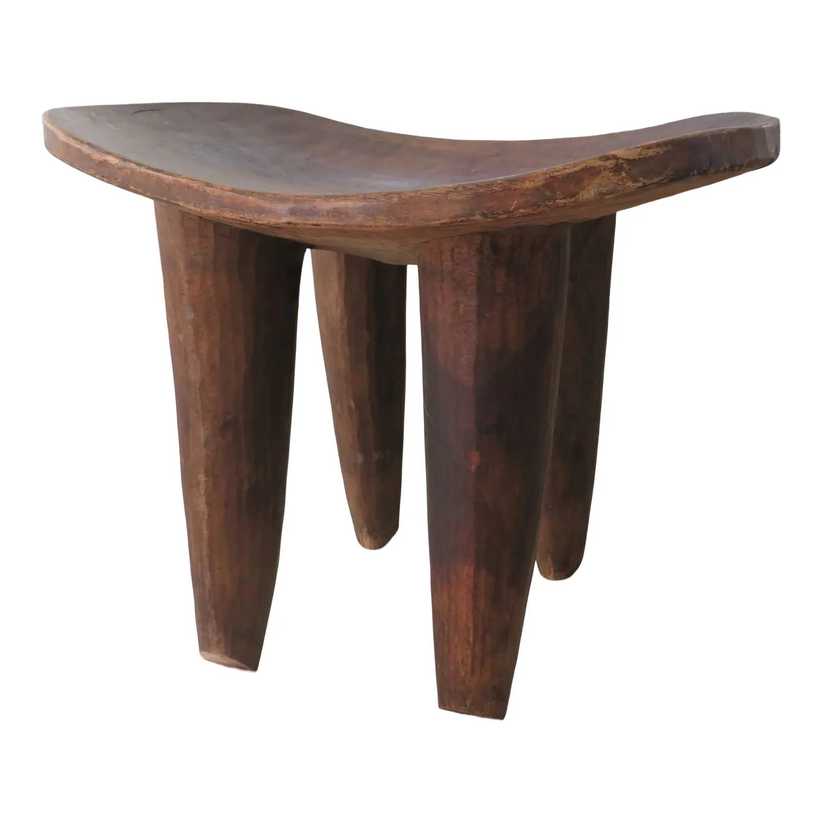 Mid-Century Organic Modern African Senufo Stool / Primitive Side Table From Cote d'Ivoire | Chairish