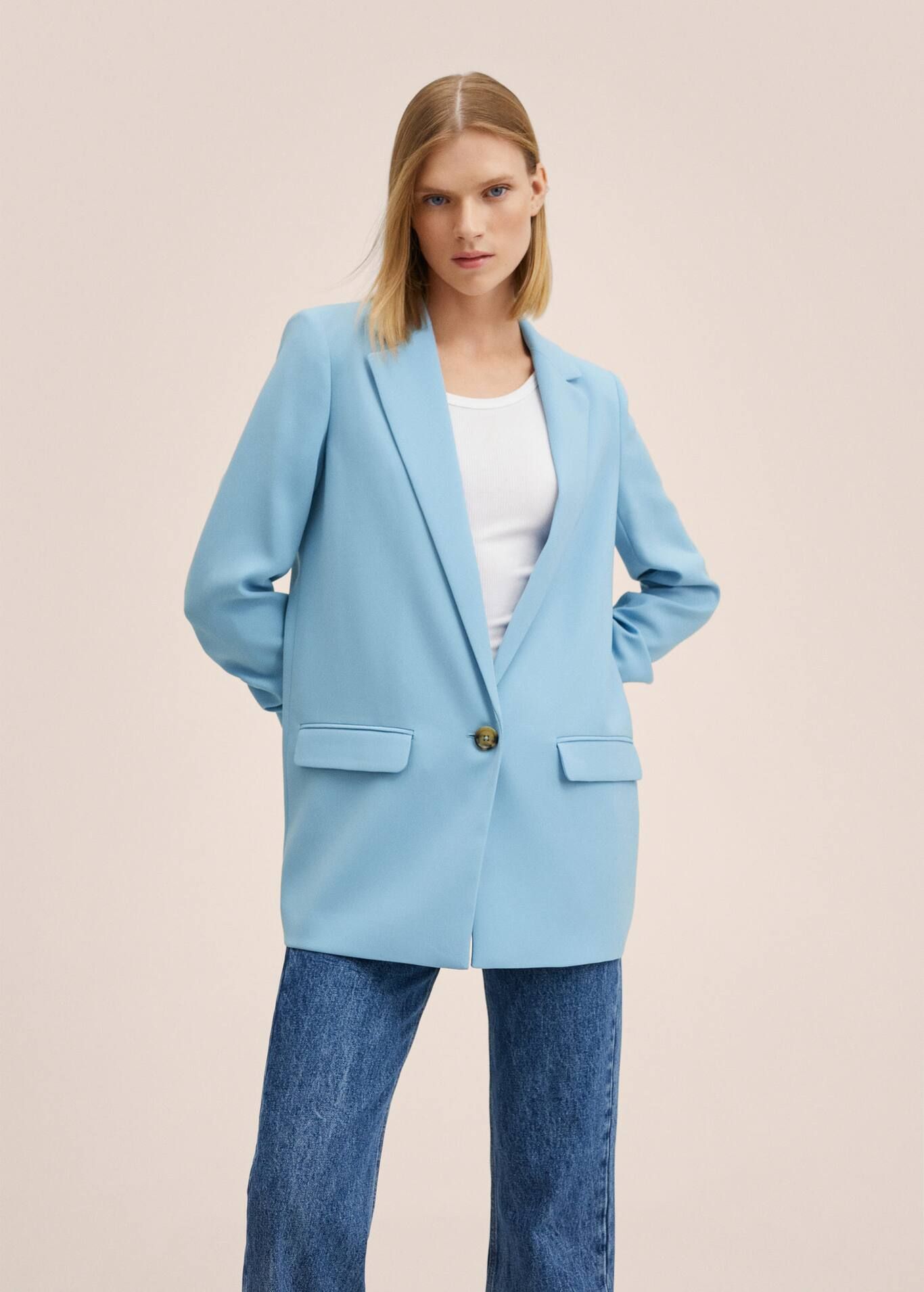 Flowy suit blazer | MANGO (US)