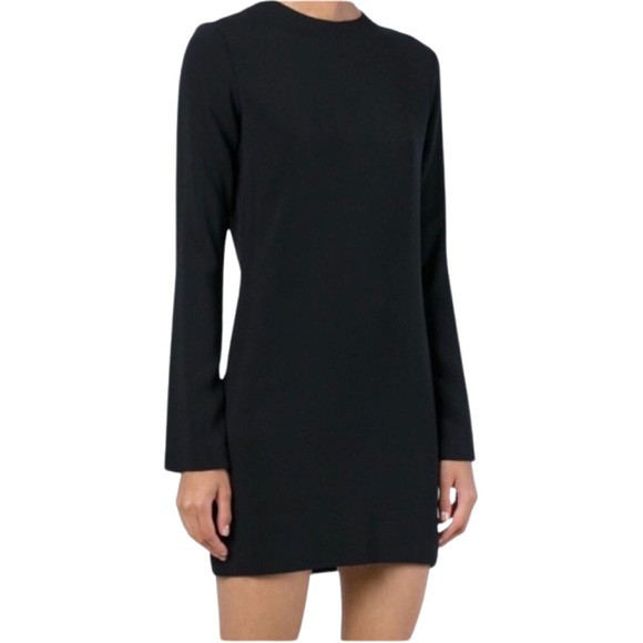 HELMUT LANG Long Sleeve Mini Shift Dress | Poshmark
