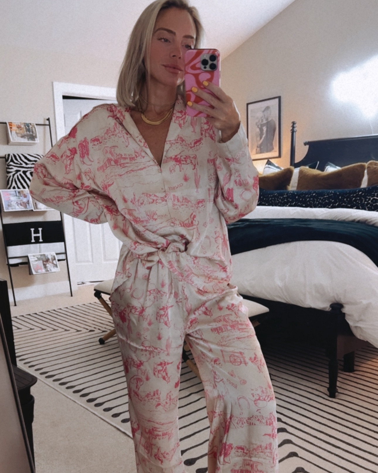WEARING XS - size down! 👇

The BEST SILK PJ’S I have ever found. I am not kidding. These are INCREDIBLE!🦋 they feel like butter 🧈 and keep me cool through the night more than any other PJ set does. I also linked my everyday necklaces I don’t take off and my phone case! 

I also found a phone case that matches this pj set and it’s so cute! I am ordering that one ☝️ 💕

Sweet dreams 😴 

Xoxo-your girl for the latest beauty & fashion trends,
CeCe 🙏💕🦋🧈🫶😍🙌⭐️😴

#LTKWorkWear #LTKMidSize #LTKVacationOutfits #CorMyerStyle #Concert #Vacation   #LTKSummerSales #LTKBacktoSchool   

#LTKSeasonal #LTKFindsUnder50 #LTKBeauty #LTKStyleTip #LTKFindsUnder100 #LTKTravel #LTKFitness #LTKOver40 #LTKParties #LTKU #LTKSaleAlert #LTKVideo #LTKBump #LTKShoeCrush #LTKActive #LTKShoeCrush #LTKBump #LTKFamily #LTKPlusSize #LTKMidsize #LTKSaleAlert #LTKNYFW #LTKPlusSize #LTKFindsUnder100 #LTKHome