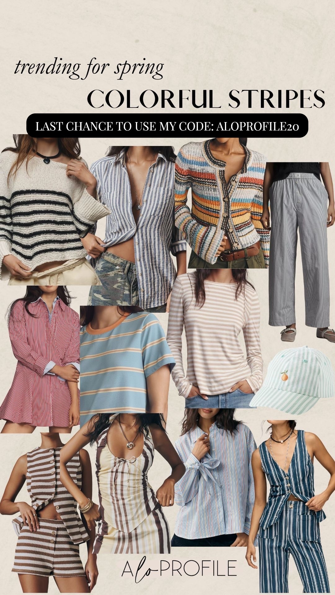 Trending for Spring: Colorful Stripes via Anthro // Anthro, Anthropologie fashion finds, spring style, spring outfit, spring outfits, spring trends, spring color trends, spring trend forecast, spring outfit ideas