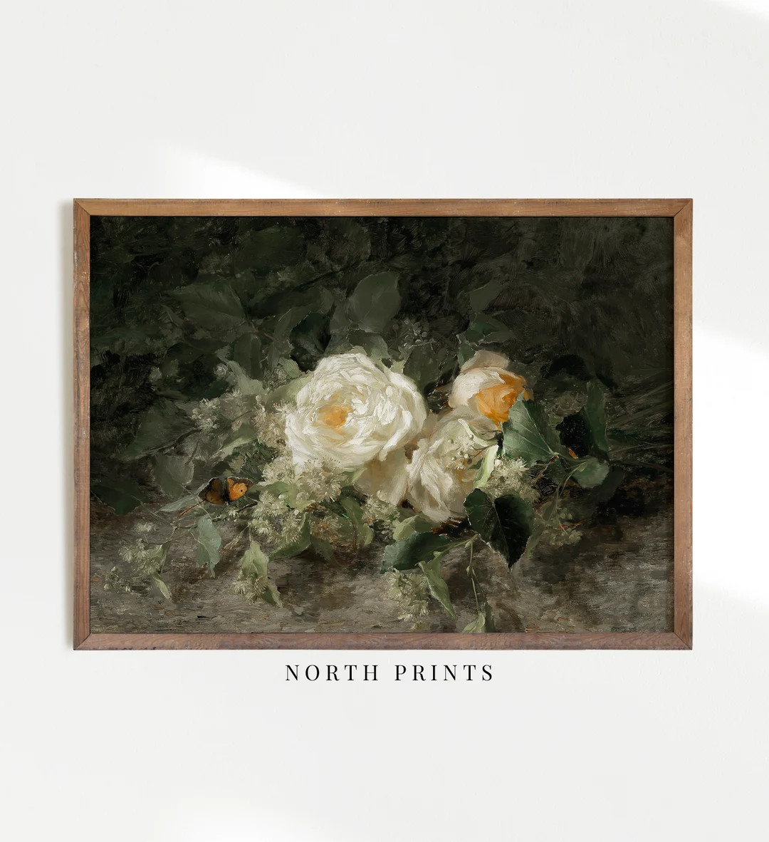 Flower Still Life Painting  Vintage Art Print  Antique - Etsy | Etsy (US)