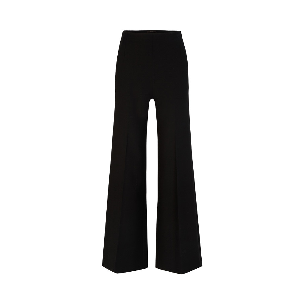 Crepe-Marlene-Hose in Schwarz - im windsor. Online-Shop | windsor (DE)