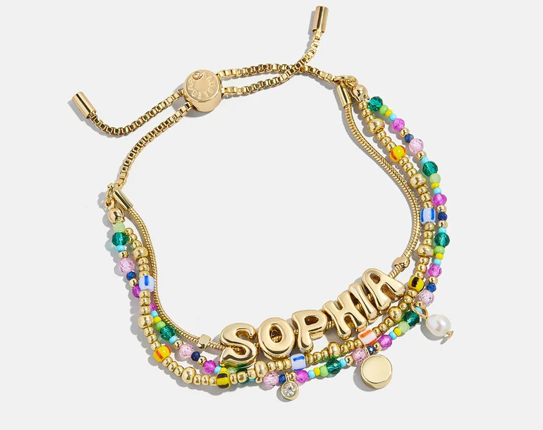 Rowan Semi-Precious Custom Layered Bracelet - St. Tropez | BaubleBar