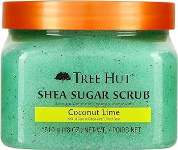 Tree Hut Shea Sugar Body Scrub Coconut Lime 18 oz | Amazon (US)
