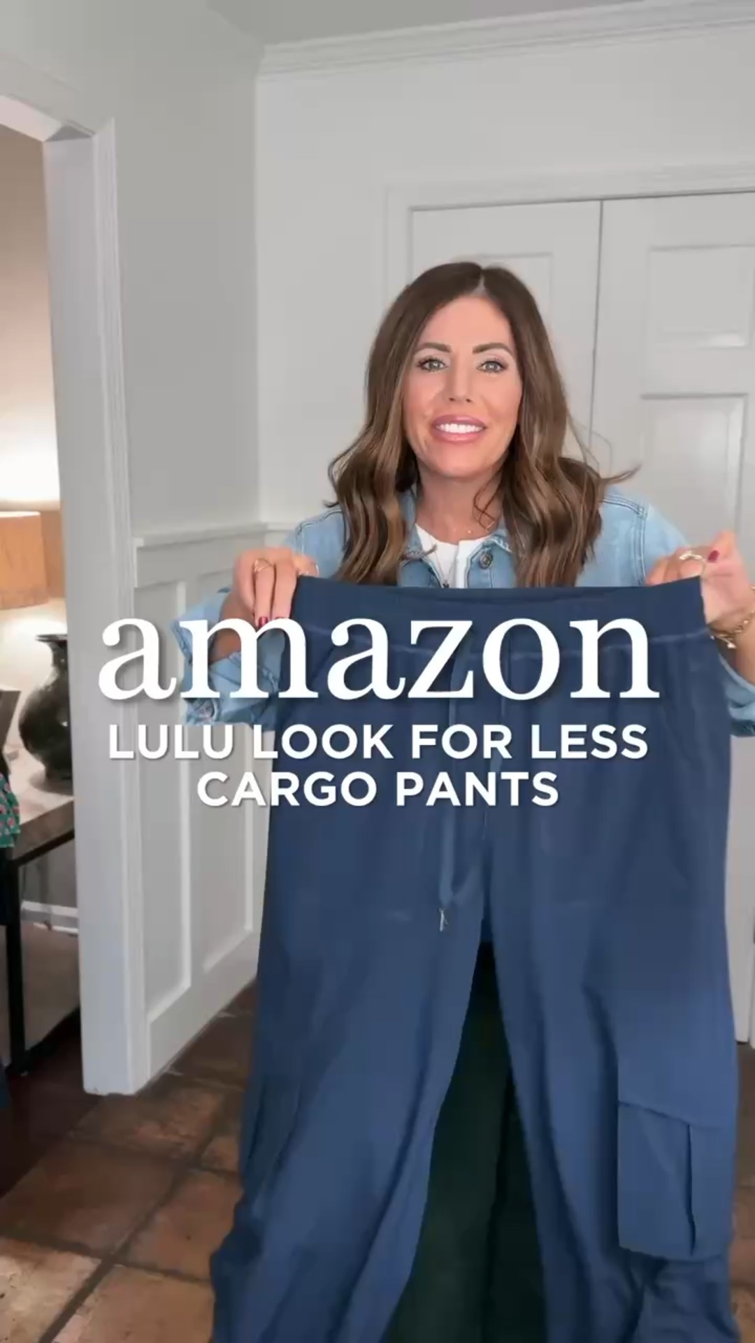 Amazon Lulu look for less cargo pants

The blue pants are from Amazon-size medium. The only difference are these are slightly more fitted, and the length isn’t as long as Lululemon other than that they are so similar the fit and look is almost identical. They come in several colors, they’re lightweight and super stretchy and they are a fraction of the price currently on sale for $34.98
One of my favorite white tees - it is 95% cotton/5% spandex and I sized up to a large.

#LTKMidsize #LTKSaleAlert #LTKOver40