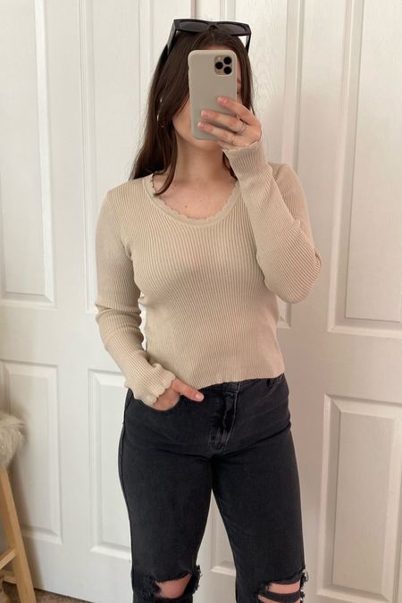 Cute & casual sweater outfit inspo!

Sizing:
- jeans are true to size, wearing a 4
- sweater is true to size, wearing a small

Fall outfits / fall fashion 2023 / fall outfits 2023 / fall outfits women / fall outfit inspo / fall outfit ideas / womens fall outfits / fall outfit inspirations / cute fall outfits / casual fall outfits / fall fashion 2023 / fall fashion trends / womens fall fashion / edgy fall fashion /
college fashion / college outfits / college class outfits / college fits / college girl / college style / college essentials / amazon college outfits / back to college outfits / back to school college outfits / college tops / 
Neutral fashion / neutral outfit / Clean girl aesthetic / clean girl outfit / Pinterest aesthetic / Pinterest outfit / that girl outfit / that girl aesthetic / vanilla girl / 
Winter outfits / winter fashion 2023 / winter outfits 2023 / winter outfits women / winter outfit inspo / winter outfit ideas / womens winter outfits / winter outfit inspirations / cute winter outfits / casual winter outfits / winter fashion 2023 / winter fashion trends / womens winter fashion / edgy winter fashion / 
Winter outfits amazon / amazon winter outfits / winter fashion amazon / winter fashion 2023 amazon / amazon winter fashion / winter amazon fashion / amazon women’s winter fashion / amazon women’s fashion winter / amazon fashion / amazon fashion finds / amazon women’s fashion / Hollister jeans / Shein outfits / Shein haul / Shein finds / shein basics / Shein back to school / Shein clothes / Shein fashion / Shein teen / Shein fall outfits / Shein fall / Shein work outfits / Shein business casual / Shein business


#LTKfindsunder100 #LTKSeasonal #LTKfindsunder50