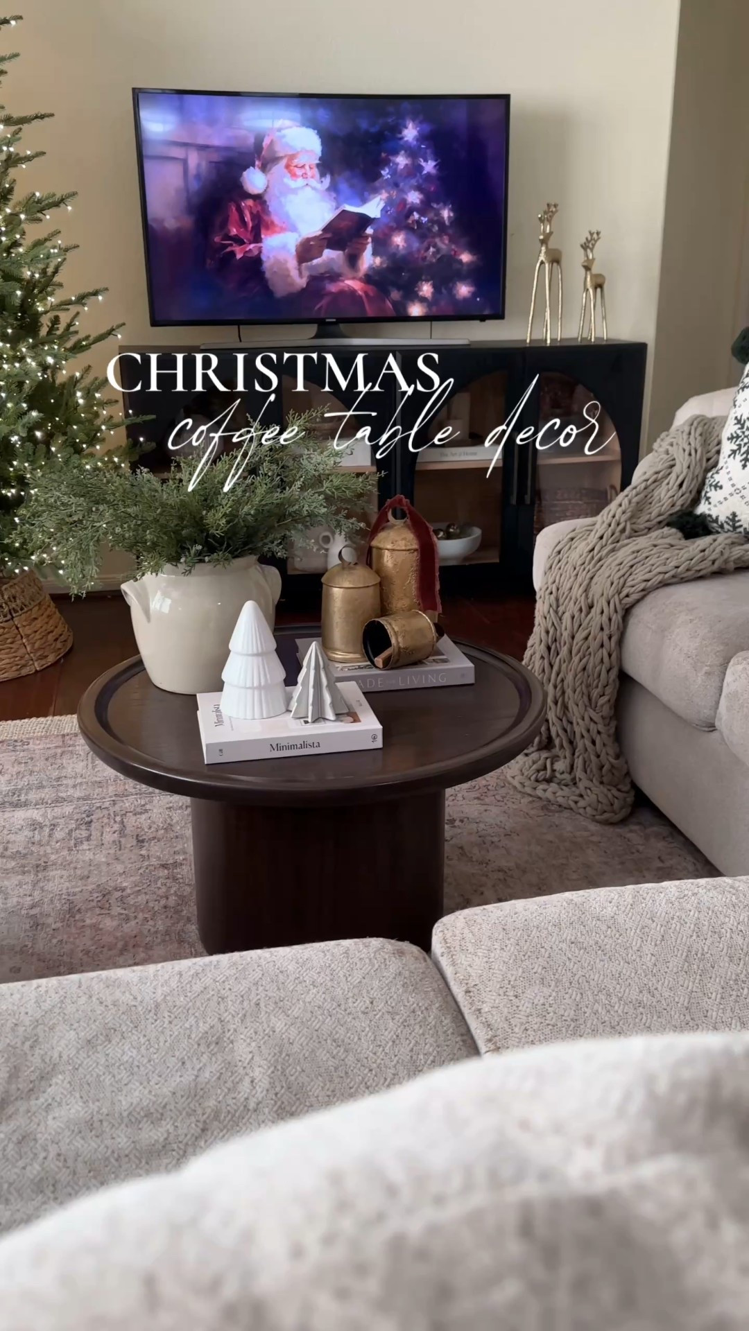 Christmas coffee table decor 

#LTKSeasonal #LTKHoliday #LTKHome