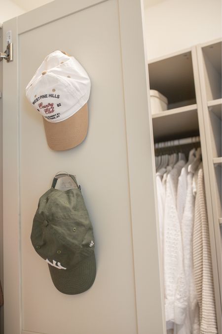 Keep your hats organized with these hat hooks 

Home organization, Amazon finds, Amazon home, Amazon favorites, Amazon must haves, hat organizer, baseball cap organizer 

#LTKfindsunder100 #LTKfindsunder50 #LTKhome