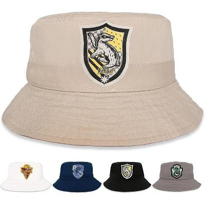 Harry Potter Bucket Hat for Kids, Boy and Girl Sun Hat - Khaki Hufflepuff Bucket Hat Ages 4-7 Years 100% Cotton for Summer Teen Youth Beach Hat | Target