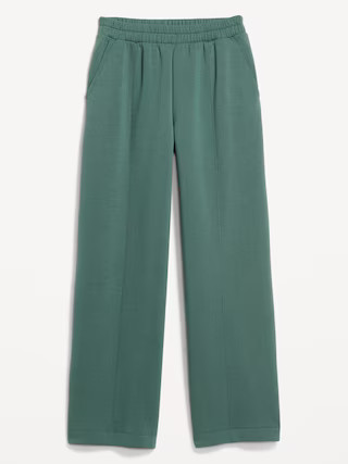 High-Waisted Bounce Fleece Wide-Leg Sweatpants | Old Navy (US)