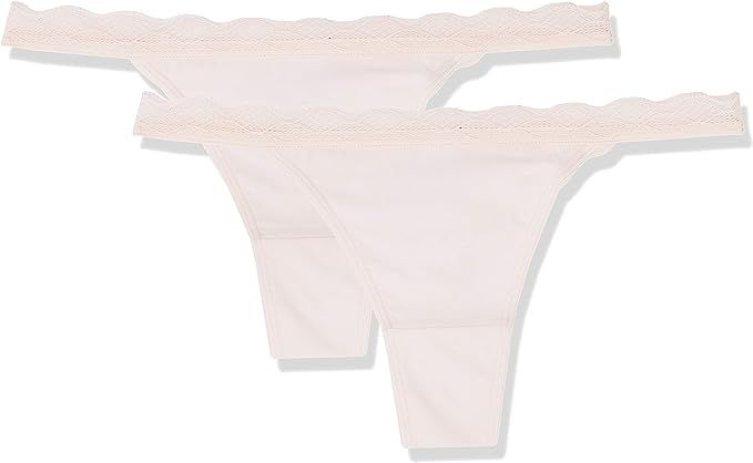 Iris & Lilly Women's Tanga Thong, Pack of 2 | Amazon (UK)