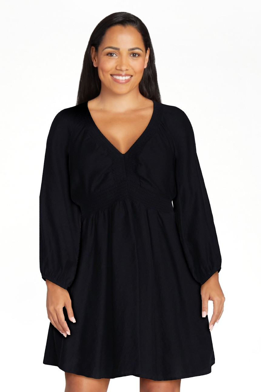Scoop Women's and Women's Plus Mini Raglan Dress, Sizes XS-4X | Walmart (US)