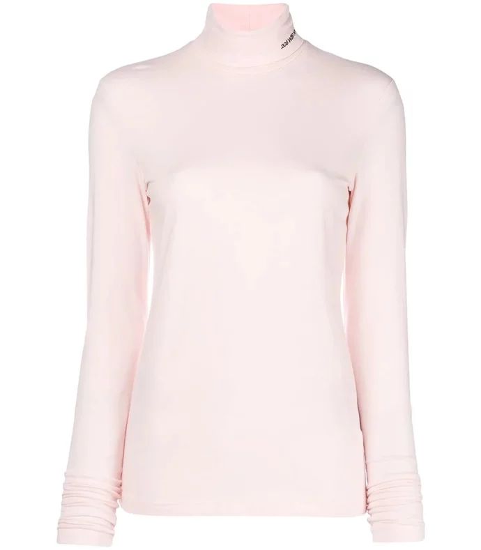 Pink Turtleneck Sweater | Shop BAZAAR