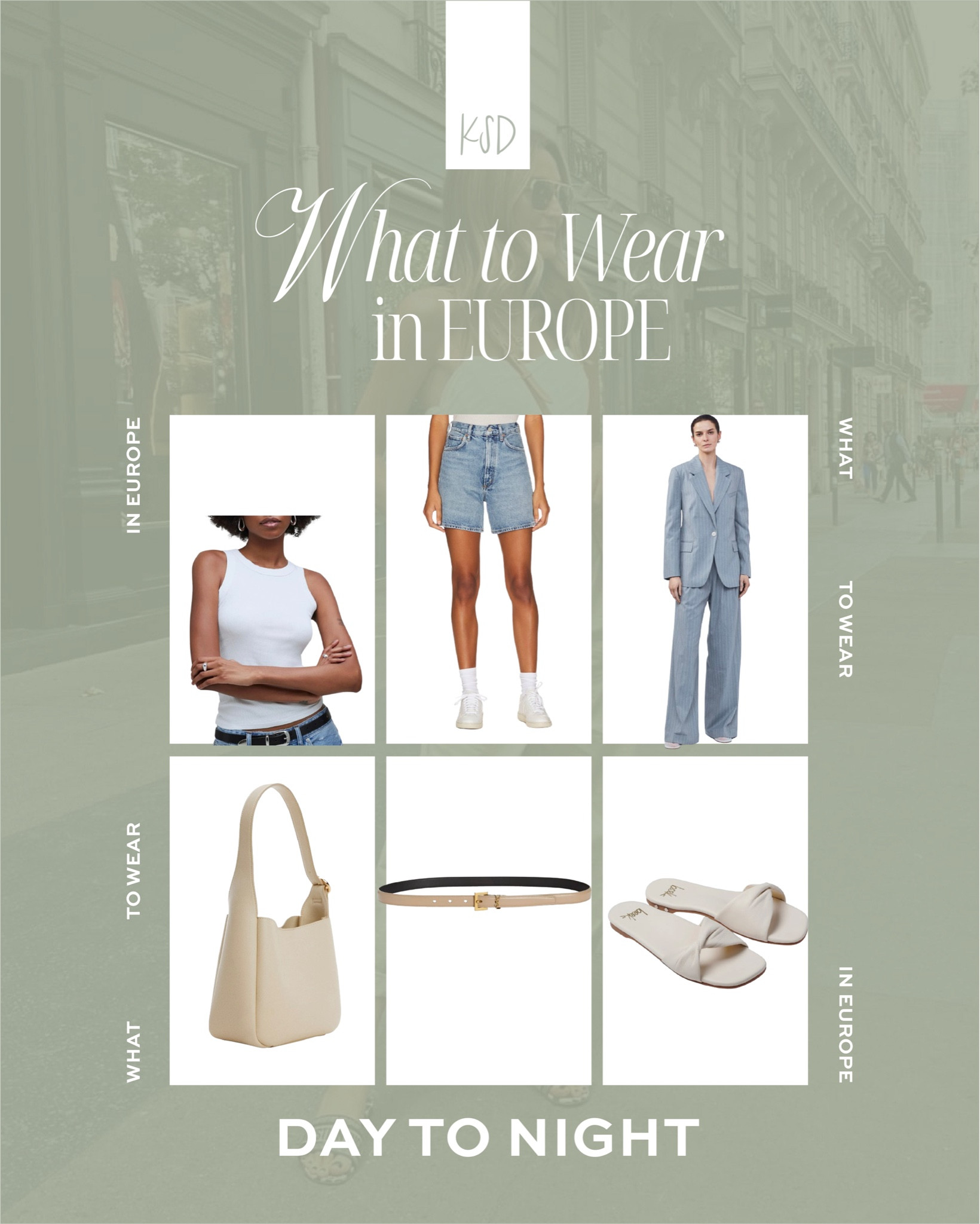 Layering with classic pieces is the key to a good day-to-night look in Europe. These have been some recent faves during my trip!

#LTKTravel #LTKStyleTip