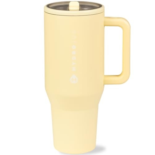 HydroJug Traveler - 40 oz Water Bottle with Handle & Flip Straw - Fits in Cup Holder, Leak Resist... | Amazon (US)