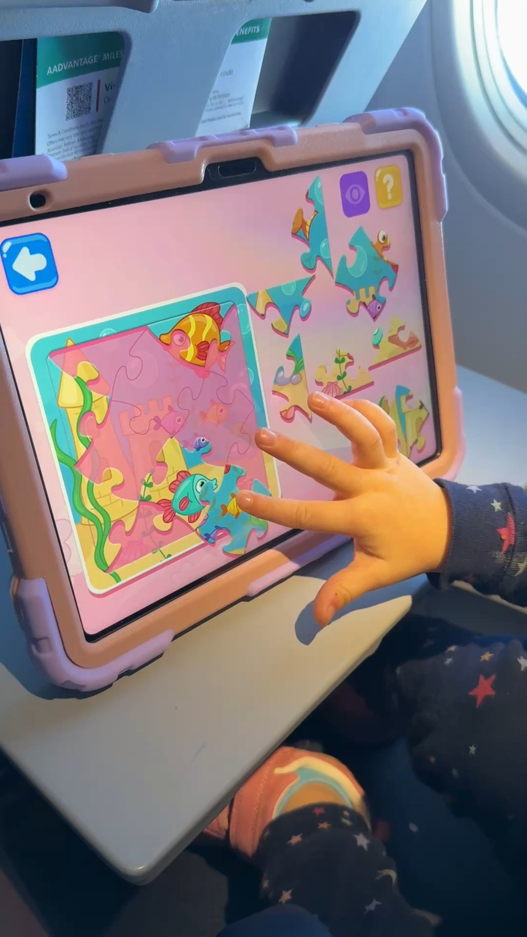 A little flight screen time is worth while when it’s putting together puzzles. 

#LTKBaby #LTKTravel #LTKKids