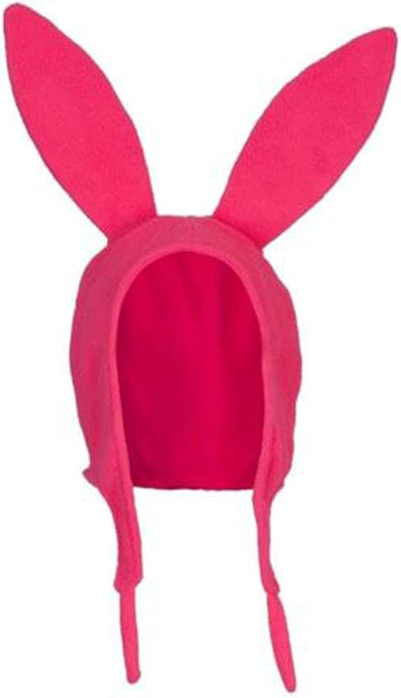 Bob's Louise Rabbit Ear Hat Cute Pink Beanie Hat Halloween Christmas Cosplay Cap Fleece Hat | Amazon (US)
