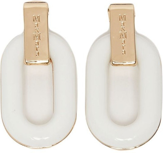 CHUNKYEARRY PENDIENTES WHITE | LOZURI