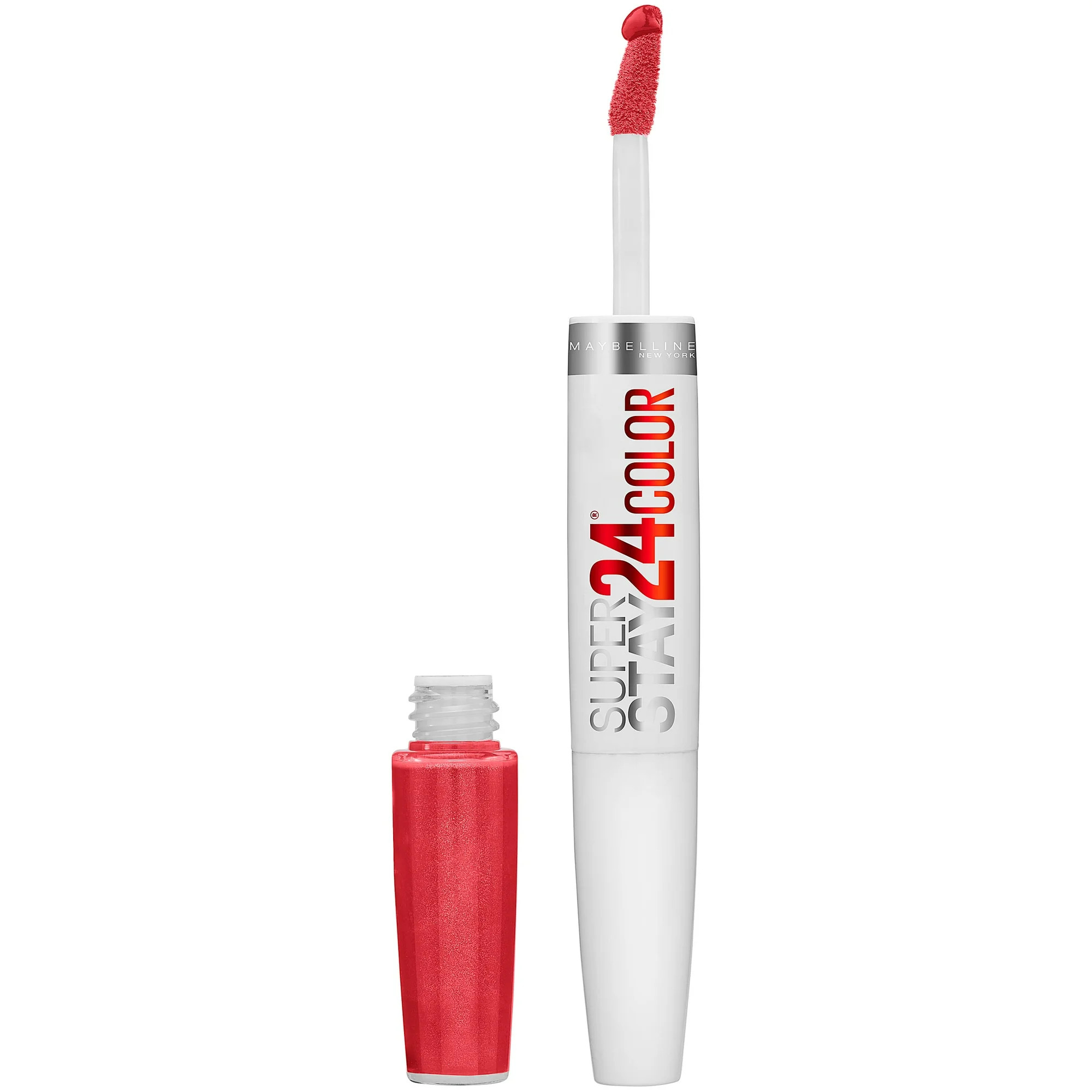 Maybelline SuperStay 24 2-Step Liquid Lipstick, Continuous Coral | Walmart (US)