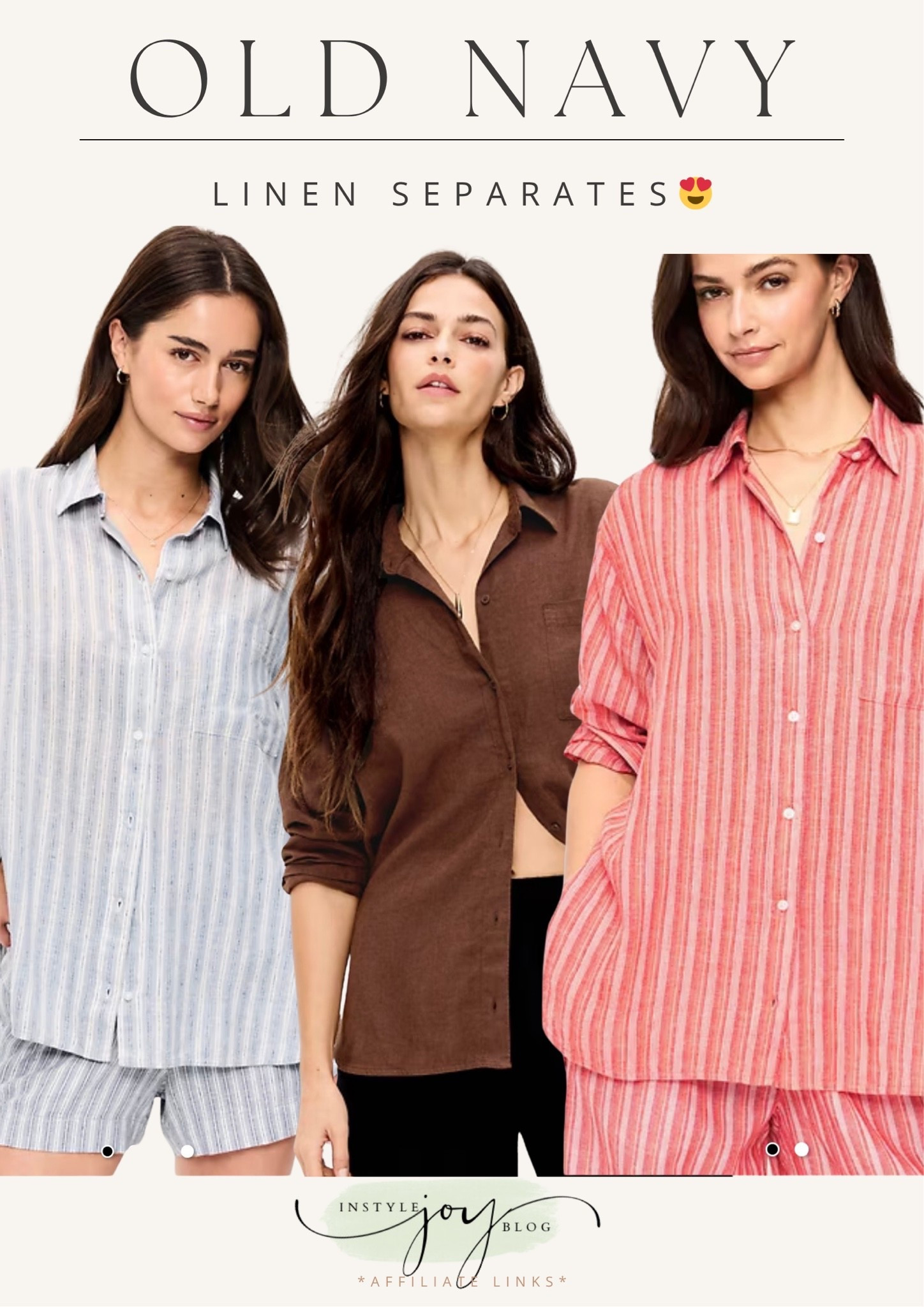 Old navy linen separates / Cardmembers use code: FIFTY for 50% off

#LTKMothersDay #LTKootd #LTKWorkwear
