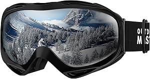 OutdoorMaster OTG Ski Goggles - Over Glasses Ski/Snowboard Goggles for Men, Women & Youth - 100% ... | Amazon (US)