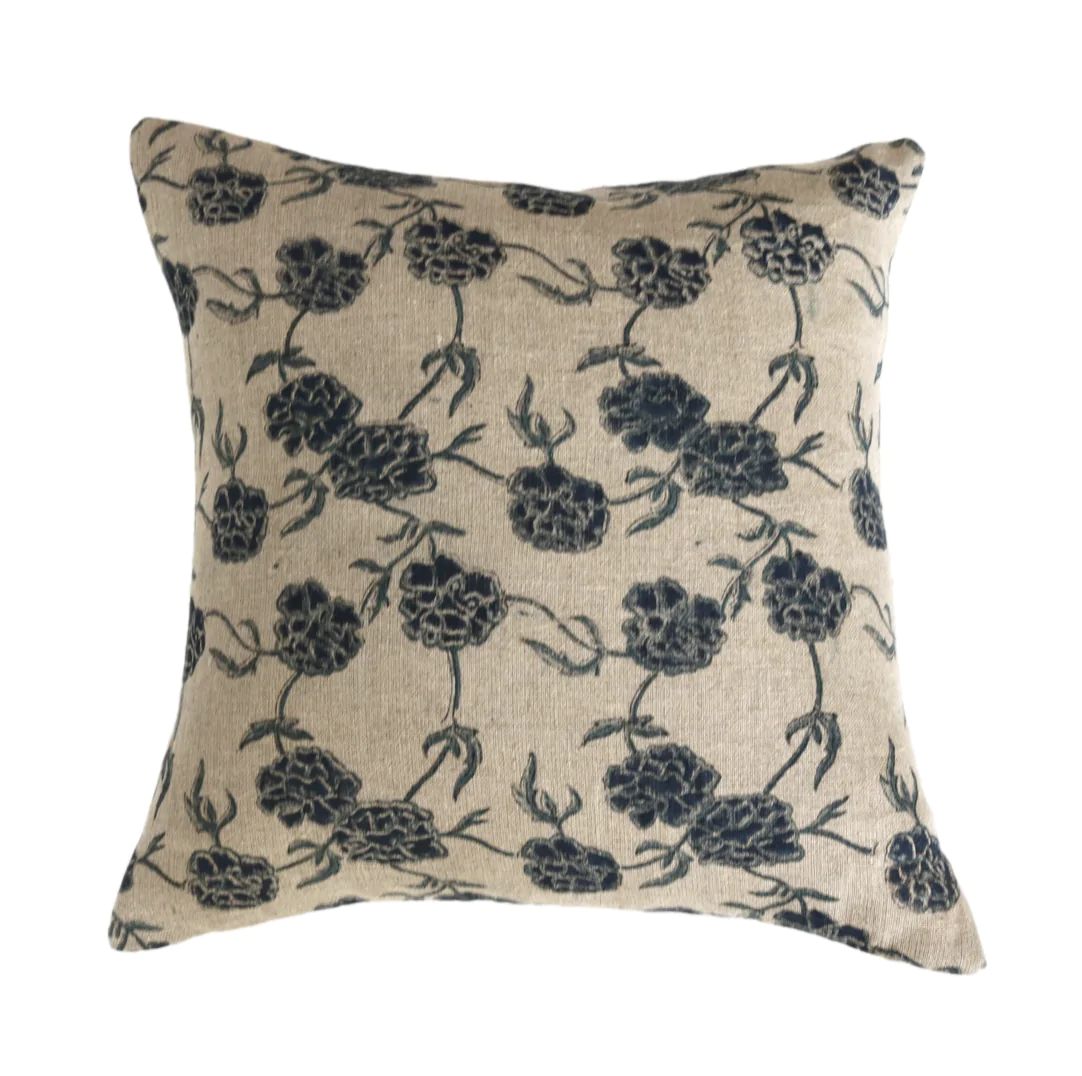 Lark Floral Pillow Cover | Danielle Oakey Interiors INC